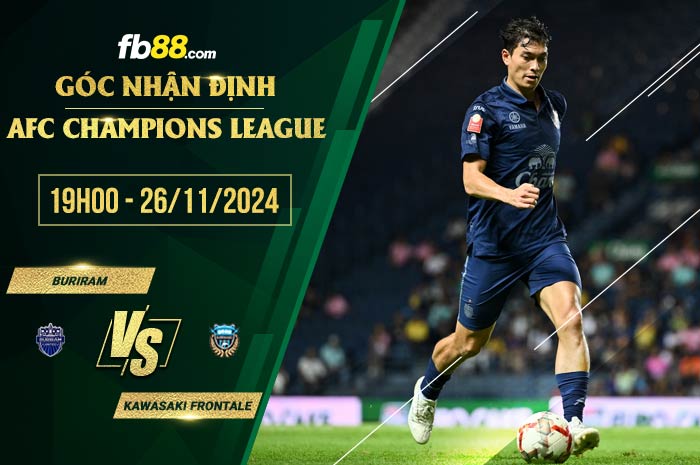 fb88-soi kèo Buriram vs Kawasaki Frontale