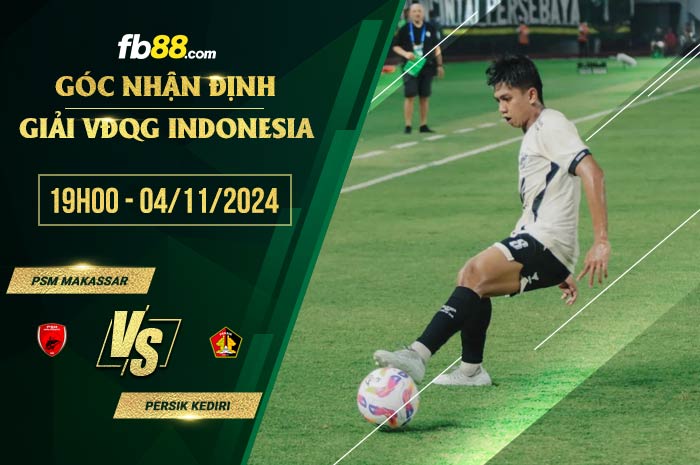 fb88-soi kèo PSM Makassar vs Persik Kediri