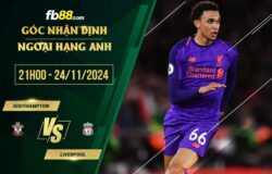 fb88-soi kèo Southampton vs Liverpool