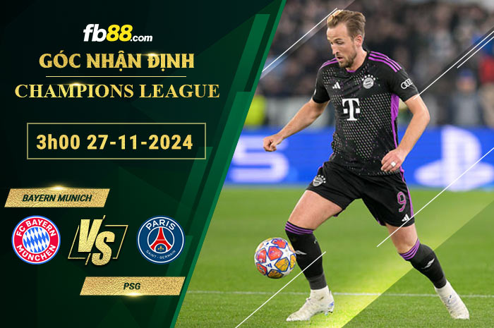 Fb88 soi kèo trận đấu Bayern Munich vs PSG