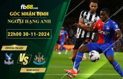 Fb88 soi kèo trận đấu Crystal Palace vs Newcastle