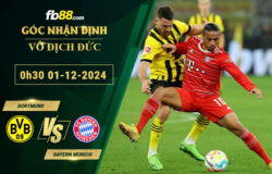 Fb88 soi kèo trận đấu Dortmund vs Bayern Munich