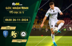 Fb88 soi kèo trận đấu Empoli vs Udinese