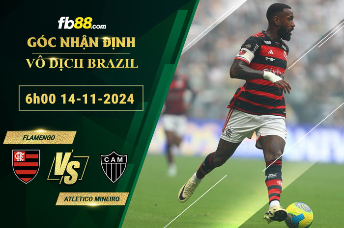 Fb88 soi kèo trận đấu Flamengo vs Atletico Mineiro