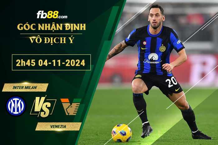 Fb88 soi kèo trận đấu Inter Milan vs Venezia