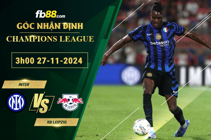 Fb88 soi kèo trận đấu Inter vs RB Leipzig