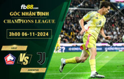 Fb88 soi kèo trận đấu Lille vs Juventus