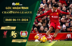 Fb88 soi kèo trận đấu Liverpool vs Leverkusen