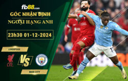 Fb88 soi kèo trận đấu Liverpool vs Man City