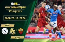 Fb88 soi kèo trận đấu Napoli vs AS Roma