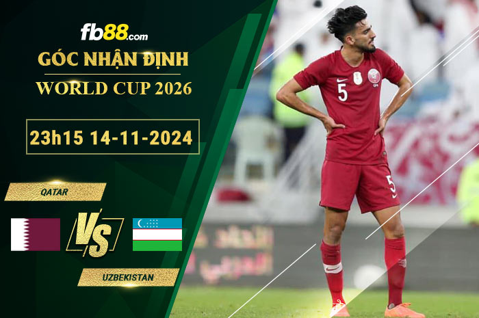 Fb88 soi kèo trận đấu Qatar vs Uzbekistan