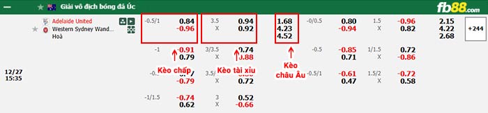 fb88-bảng kèo trận đấu Adelaide vs Western Sydney