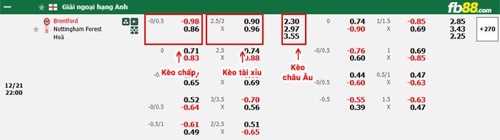 fb88-bảng kèo trận đấu Brentford vs Nottingham