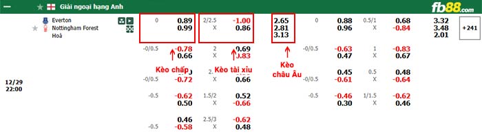 fb88-bảng kèo trận đấu Everton vs Nottingham