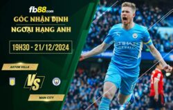 fb88-soi kèo Aston Villa vs Man City