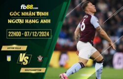 fb88-soi kèo Aston Villa vs Southampton