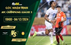 fb88-soi kèo Bangkok United vs Nam Định