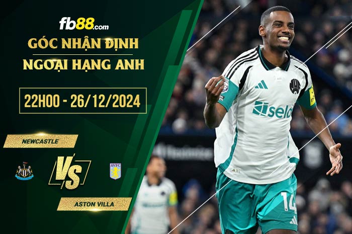 fb88-chi tiết kèo trận đấu Newcastle vs Aston Villa