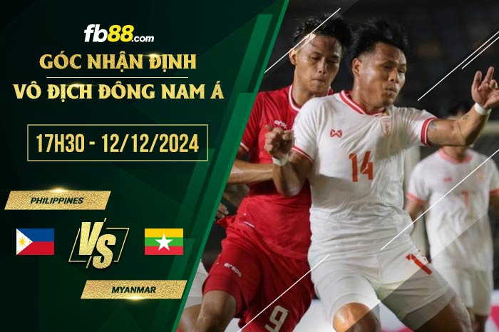 fb88-soi kèo Philippines vs Myanmar