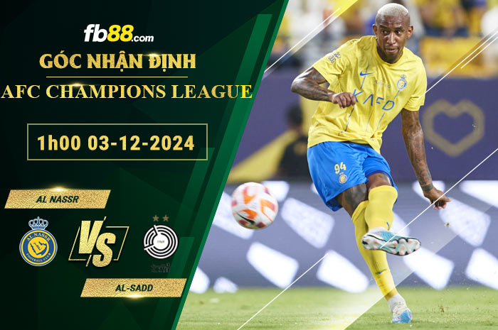 Fb88 soi kèo trận đấu Al Nassr vs Al-Sadd
