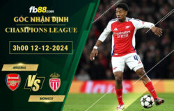 Fb88 soi kèo trận đấu Arsenal vs Monaco