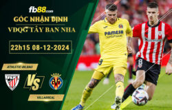 Fb88 soi kèo trận đấu Athletic Bilbao vs Villarreal