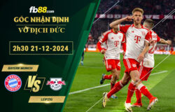 Fb88 soi kèo trận đấu Bayern Munich vs Leipzig