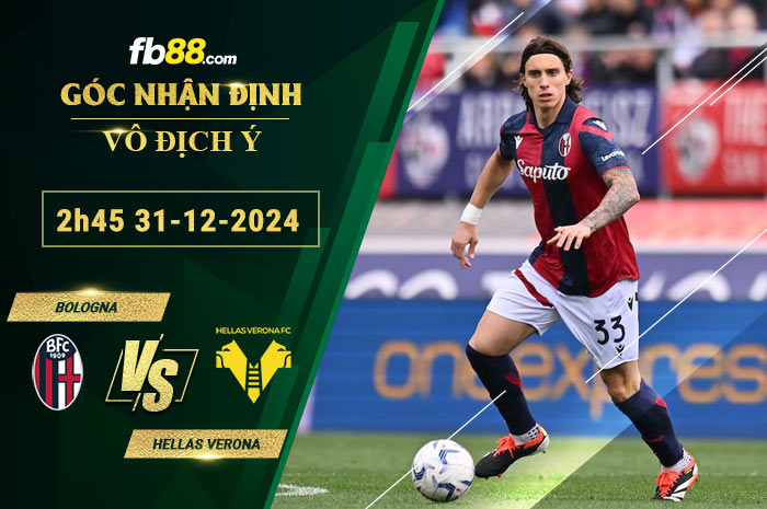 Fb88 bảng kèo trận đấu Bologna vs Hellas Verona