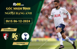 Fb88 soi kèo trận đấu Bournemouth vs Tottenham