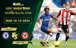 Fb88 soi kèo trận đấu Chelsea vs Brentford