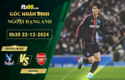 Fb88 soi kèo trận đấu Crystal Palace vs Arsenal