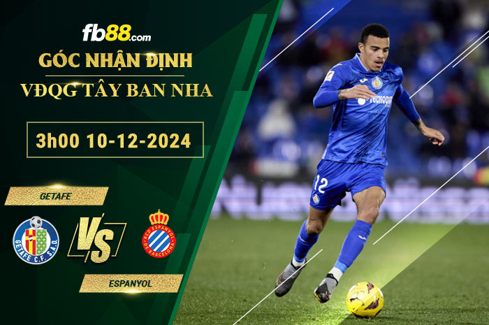 Fb88 soi kèo trận đấu Getafe vs Espanyol