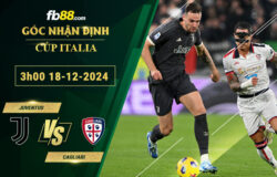 Fb88 soi kèo trận đấu Juventus vs Cagliari