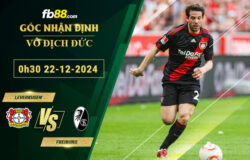 Fb88 soi kèo trận đấu Leverkusen vs Freiburg