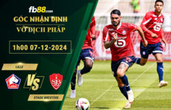 Fb88 soi kèo trận đấu Lille vs Stade Brestois