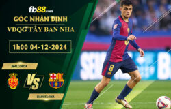 Fb88 soi kèo trận đấu Mallorca vs Barcelona