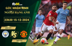 Fb88 soi kèo trận đấu Man City vs Man Utd