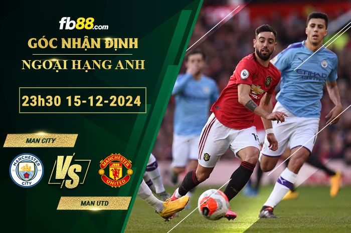 Fb88 soi kèo trận đấu Man City vs Man Utd