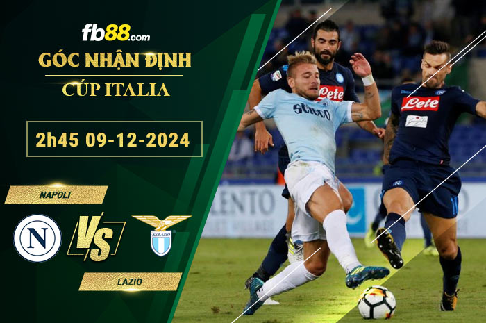 Fb88 soi kèo trận đấu Napoli vs Lazio