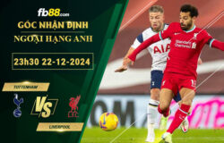 Fb88 soi kèo trận đấu Tottenham vs Liverpool