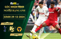 Fb88 soi kèo trận đấu Tottenham vs Wolves