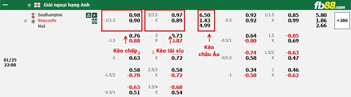 fb88-thông số trận đấu Bournemouth vs Nottingham