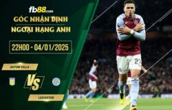 fb88-soi kèo Aston Villa vs Leicester