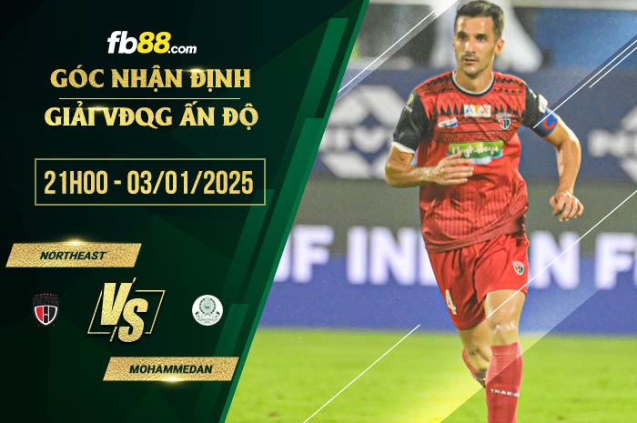 fb88-soi kèo NorthEast vs Mohammedan