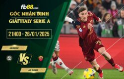 fb88-soi kèo Udinese vs AS Roma