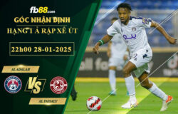 fb88-bang-keo-tran-dau-Al-Adalah-vs-Al-Faisaly-29-01-2025