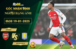 Fb88 soi kèo trận đấu Arsenal vs Aston Villa