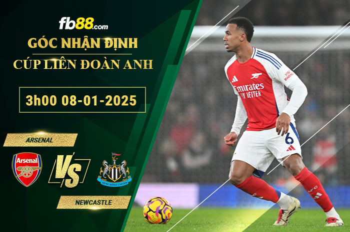 Fb88 soi kèo trận đấu Arsenal vs Newcastle