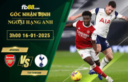 Fb88 soi kèo trận đấu Arsenal vs Tottenha