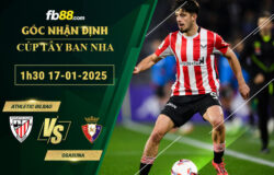 Fb88 soi kèo trận đấu Athletic Bilbao vs Osasuna